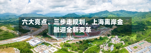 六大亮点、三步走规划，上海离岸金融迎全新变革-第2张图片