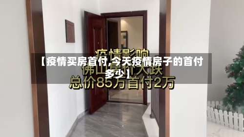 【疫情买房首付,今天疫情房子的首付多少】