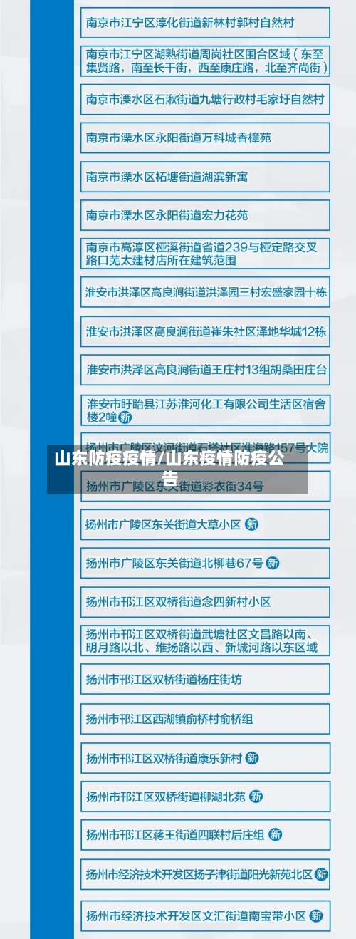 山东防疫疫情/山东疫情防疫公告-第1张图片