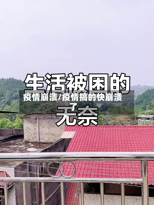 疫情崩溃/疫情搞的快崩溃了